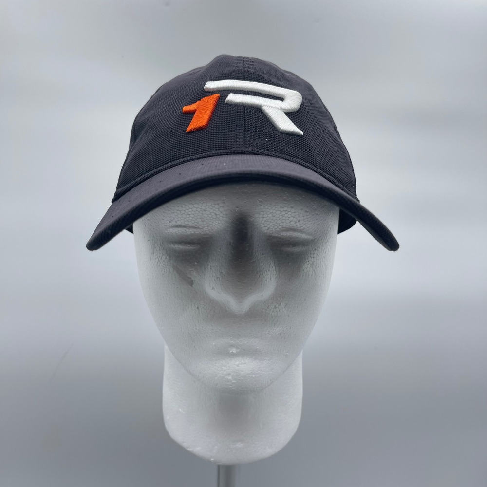TaylorMade 1R N2322201 OSFA Black R1 Golf Performance Adjustable Strapback‎ Hat